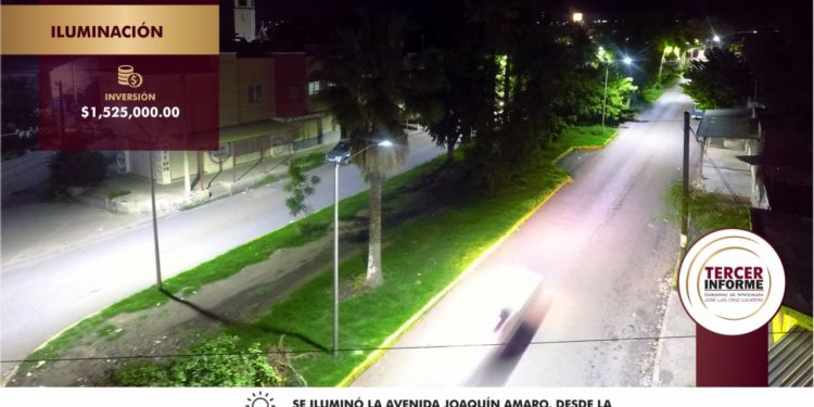 Gobierno invirtió más de 14 mdp a través de “Iluminemos Apatzingán»