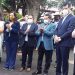 Militantes del PRD festejan presencia de Juan Bernardo Corona en Municipios
