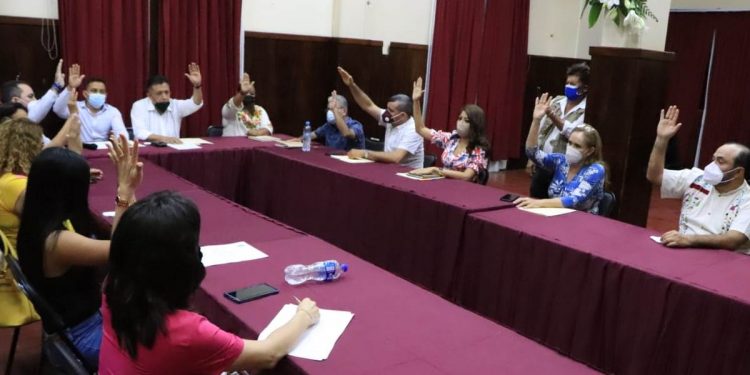 Sabino Campos Andrade y José Abarca, aprobados por el Cabildo como Secretario de Ayuntamiento y Secretario de Finanzas