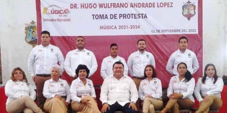 En Múgica inicia con esperanza el proceso de transformación con Hugo Wulfrano Andrade López
