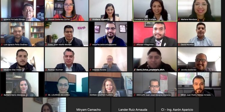 COMPARTEN PARTIDOS POLÍTICOS SUS EXPERIENCIAS SOBRE EL PROCESO ELECTORAL LOCAL 2020-2021