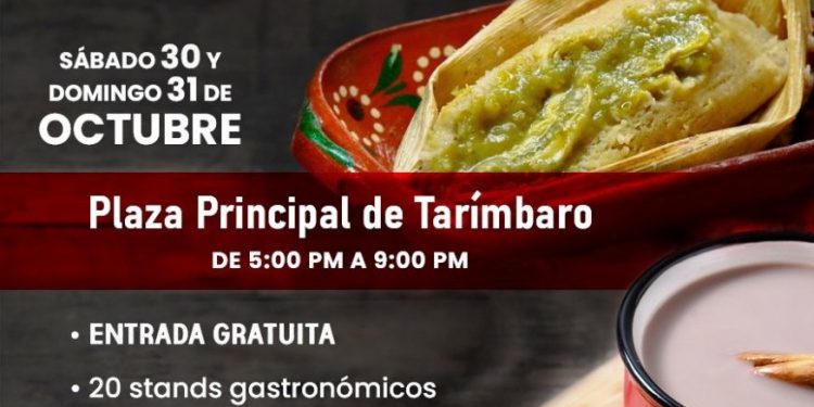 Tarímbaro celebrará la Primera Feria del Atole y del Tamal