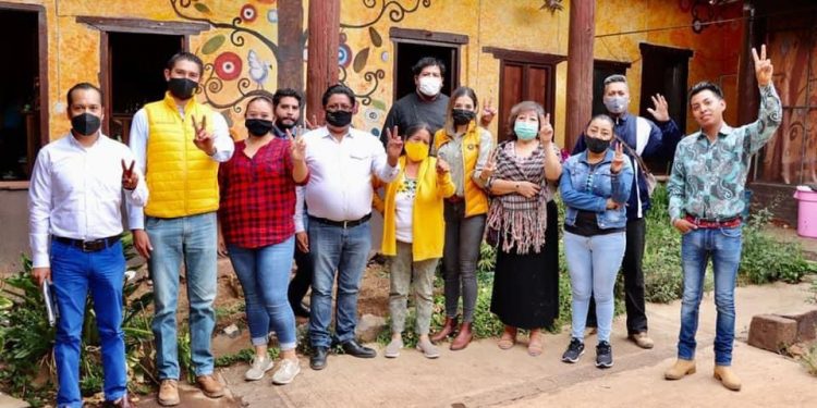 Refrenda el PRD apoyo y compromiso con las comunidades indígenas