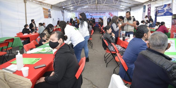 Arranca Feria del Empleo en Tarímbaro con más de 650 vacantes