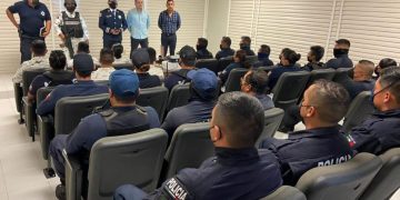 Elementos policiales toman capacitación de actuación jurídica en Jiquilpan