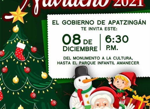 Invitan a participar en el desfile navideño.