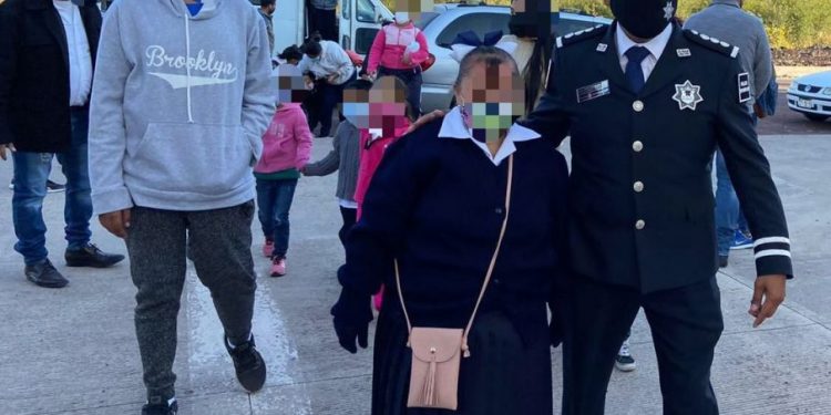 SP recibe visita de niños con discapacidad en el cuartel de Jiquilpan 