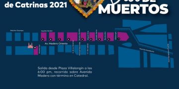 Desfile de Catrinas, este martes 2 de noviembre por la Avenida Madero