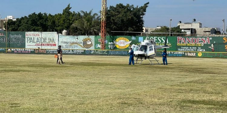 Implementan SSP servicios aéreos para trasladar a familiares de heridos tras accidente en Edomex