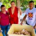 En apoyo a familias vulnerables puntual entrega de pollo a a bajo costo: Julisa Farías