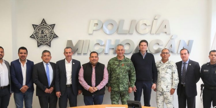 SSP, Ejército, GN y Ayuntamientos realizan Mesa Metropolitana de Seguridad