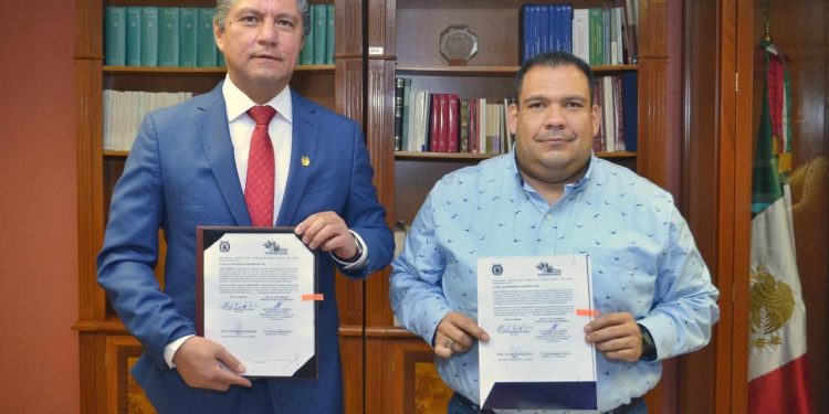 Gobierno de Tarímbaro firma convenio con UMSNH en materia de servicio social