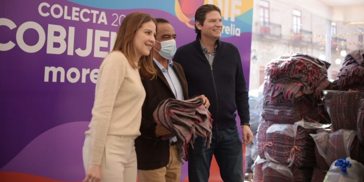 Con meta superada, Colecta 2021 “Cobijemos Morelia” logró más de 9 mil cobijas