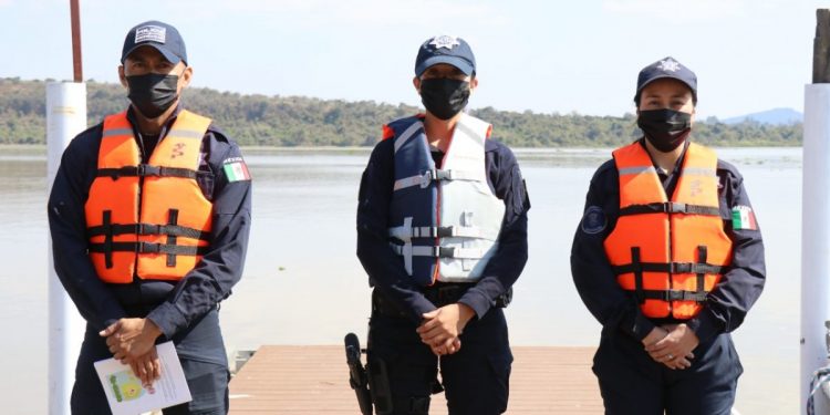 Atención, guía y seguridad; prioridades del agrupamiento Lacustre de la Policía Michoacán