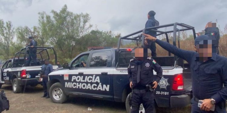 SSP y GN intensifican labores operativas y de vigilancia en la Tenencia de San Lorenzo, Uruapan