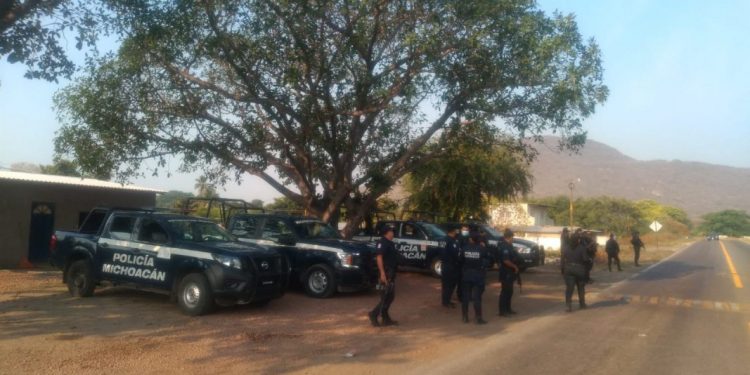 Continúa operativo conjunto para garantizar la tranquilidad en Tepalcatepec