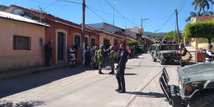SSP, Ejército, GN y FGE refuerzan seguridad en Villa Victoria
