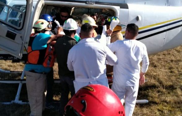 Servicios Aéreos traslada a menor para su atención médica urgente