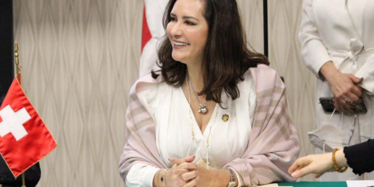 La diputada michoacana Macarena Chávez es nombrada vicepresidenta del grupo de amistad México-Suiza