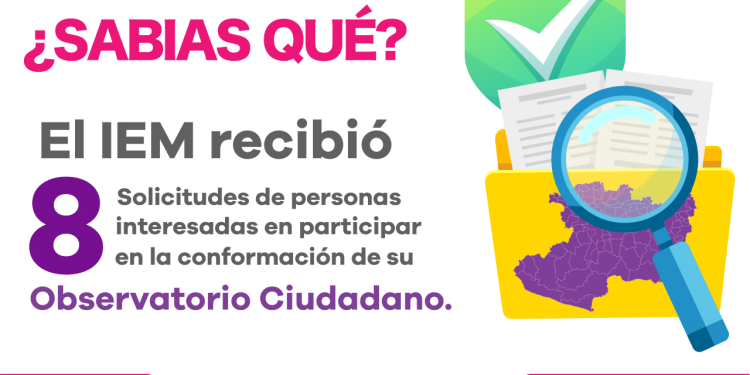 Aprueba IEM la integración de su observatorio ciudadano