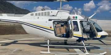 SSP apoya con Servicios Aéreos para el traslado de más de 1500 vacunas contra el Covid-19 de Apatzingán a Coalcomán