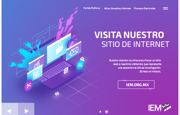 Transmisión en vivo de las sesiones de comisiones y comités del IEM