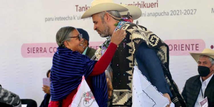 Estamos reconstruyendo a Michoacán con honestidad y trabajo: Bedolla, a 100 días de gobierno