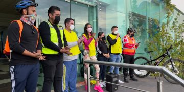 Con más de 50 ciclistas se llevó a cabo la Segunda Rodada Juvenil