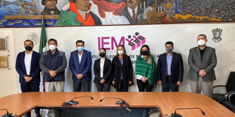 CDE del PAN refrenda su compromiso democrático ante Consejo General del IEM