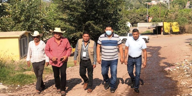 Jefe de tenencia y comisariado ejidal de Antúnez, conjuntan trabajo coordinado en bien de la Población