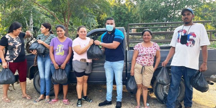 firme el compromiso social en Parácuaro por parte del regidor Brayan Zamora Castañeda