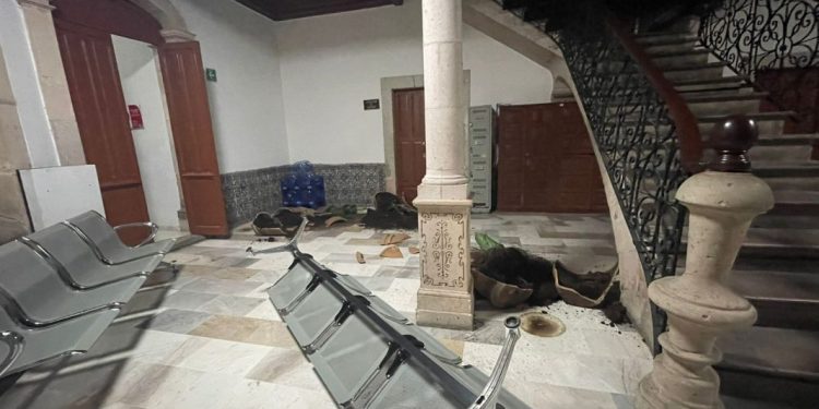 Condena Gobierno del Estado vandalismo y agresiones de supuestos comuneros