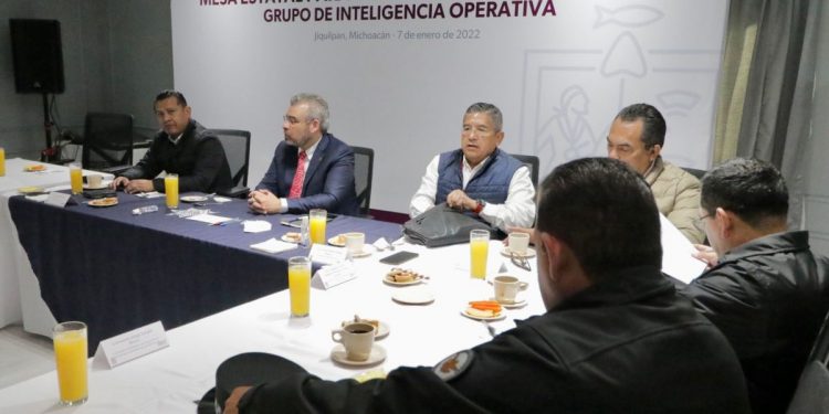 Encabeza Bedolla reunión estatal de seguridad para la región Ciénega-Chapala