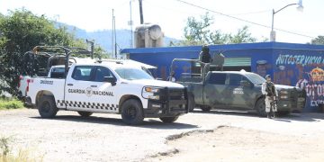 Fuerzas federales y estatales de seguridad, en coordinación para preservar la paz en Tepalcatepec
