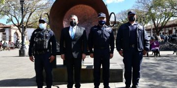 Ratifica Ortega Reyes nuevos director y subdirector de Seguridad Pública, en Salvador Escalante