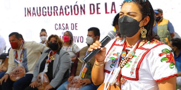 Inaugura Eréndira Isauro Casa Enlace Ciudadano en Paracho
