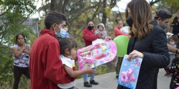 Con entrega de juguetes, Gobierno de Morelia dibuja sonrisas en rostros de niñas y niños