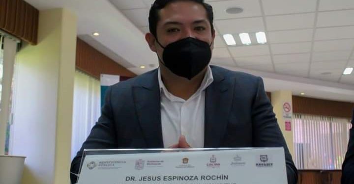 Gestión permanente para lograr beneficios en favor de San Juan Parangaricutiro tarea de Jesús Espinoza Rochín