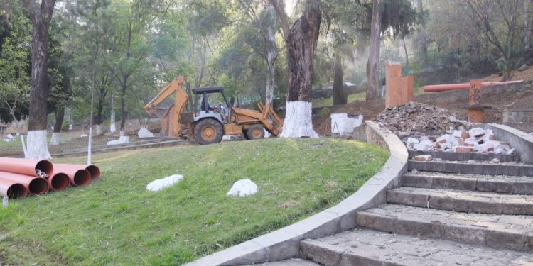 Gobierno Municipal rehabilita espacio recreativo “Santa Cecilia”