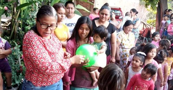 Importante la gestión y apoyar a quienes menos tienen; Julieta Vargas Tinoco secretaria general del PRI en Apatzingán