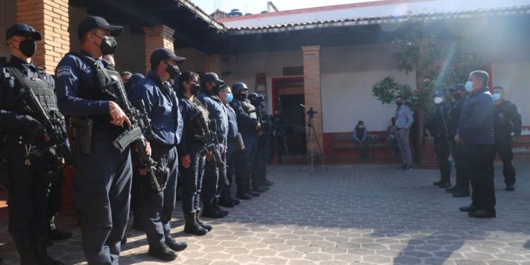 En Contepec, SSP ratifica nuevos director y subdirector de Seguridad Pública