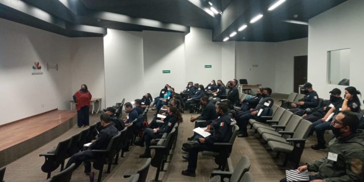 Elementos de SSP reciben capacitación para la Atención de Violencia de Género en el Ámbito Laboral