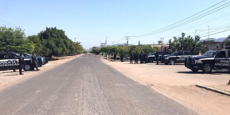 SSP continúa con las labores de vigilancia para mantener la paz, en la región de Tierra Caliente