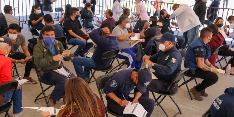 SSP y SSM realizan segunda jornada de vacunación de la dosis de refuerzo contra el Covid-19