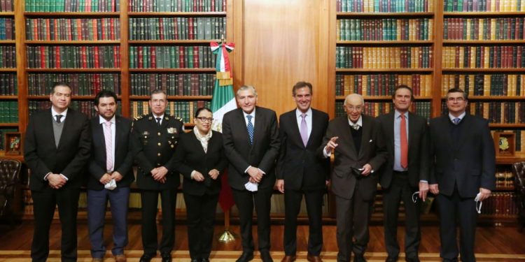 Instalan Gobernación, SSPC, GN, INE y FEDE mesa de seguridad rumbo a elección 2022 y revocación de mandato