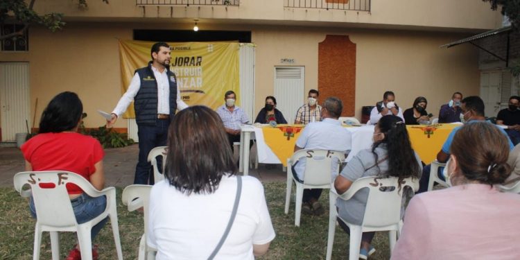 La ruta del reencuentro y el mensaje del PRD, llegan a Zamora y Tangamandapio