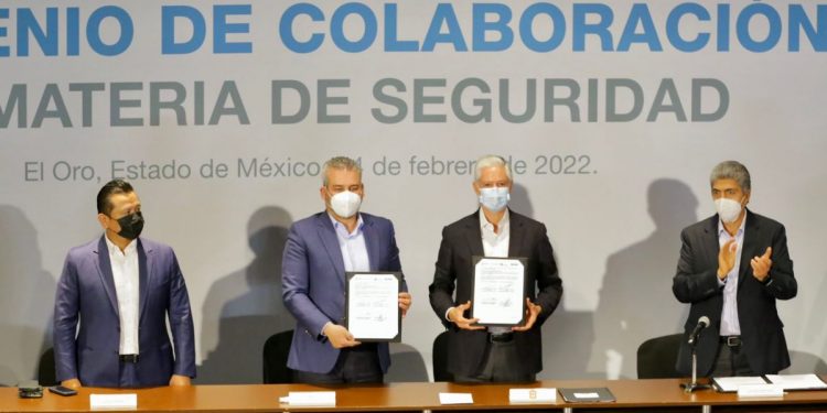 Gobiernos de Michoacán y Estado de México acuerdan estrategia conjunta de seguridad