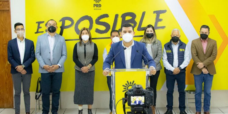 Exige PRD Michoacán fortalecimiento a instituciones como el Ejército Mexicano