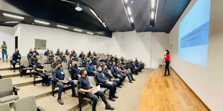 SSP capacita a elementos policiales para la atención de la violencia de género