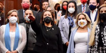 Designan diputados a Rocío Pineda Gochi, como secretaria de administración y finanzas del Congreso del Estado